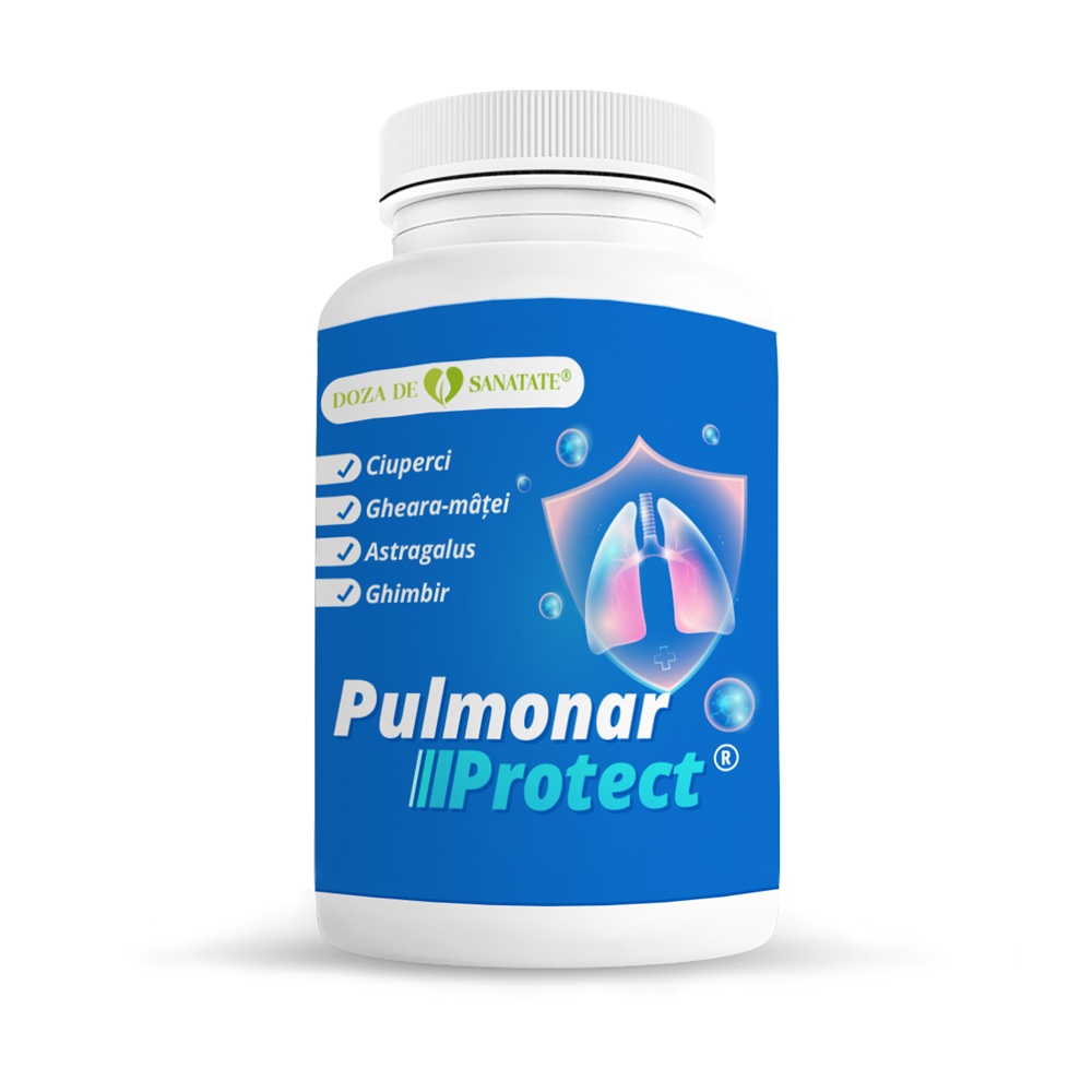 Pulmonar Protect, 30 capsule, Doza de Sanatate