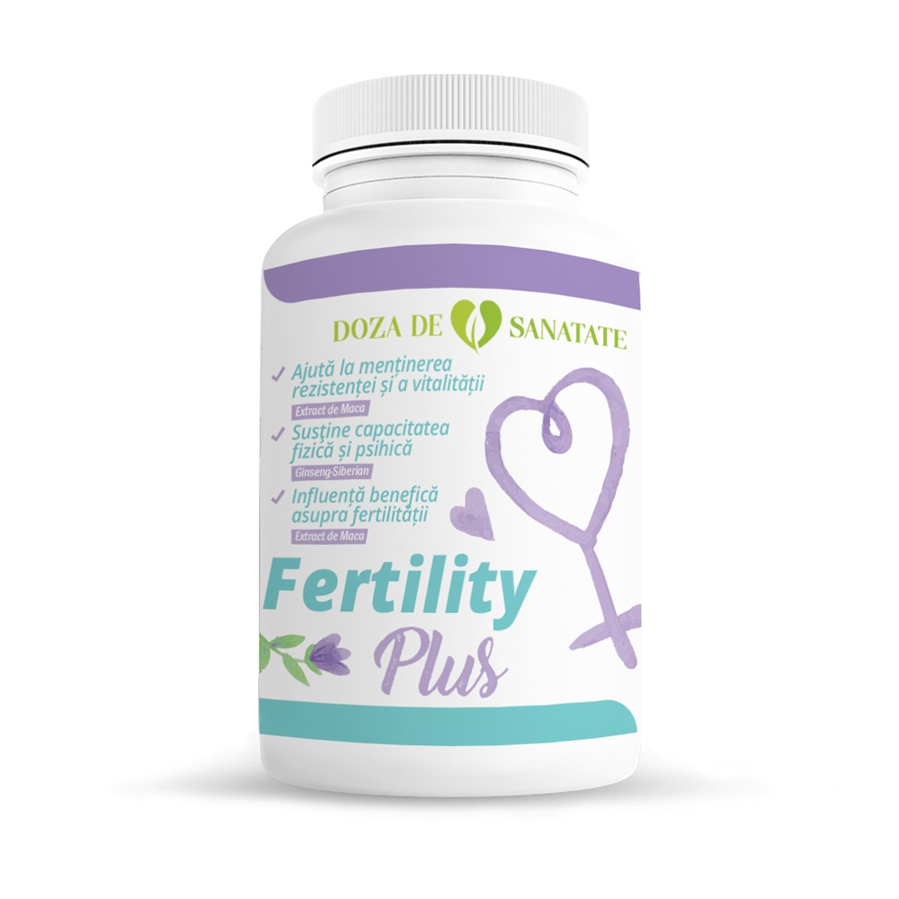 Fertility Plus, 30 comprimate, Doza de Sanatate