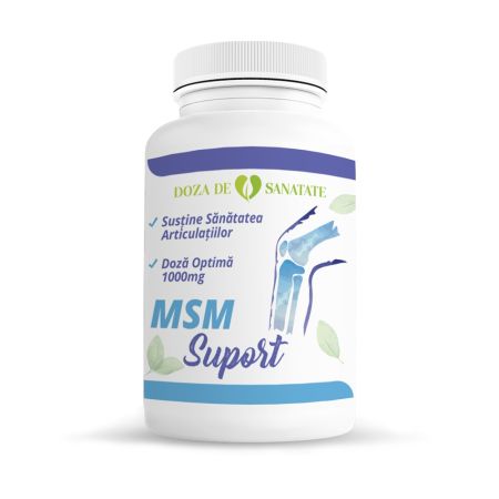 MSM Suport, 30 comprimate, Doza de Sanatate