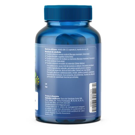 Herbal Memory, 30 capsule, Doza de Sanatate 602155