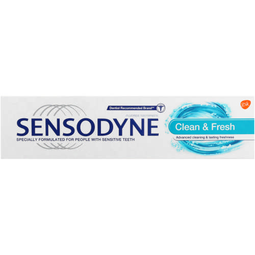 Pasta de dinti Clean & Fresh Sensodyne, 75 ml, Gsk