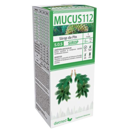 Sirop de pin Mucus 112, 150 ml, Dietmed