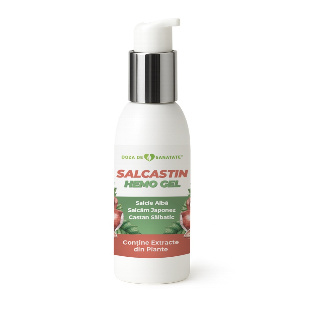 Gel pentru hemoroizi Salcastin Hemo, 100 ml, Doza de Sanatate