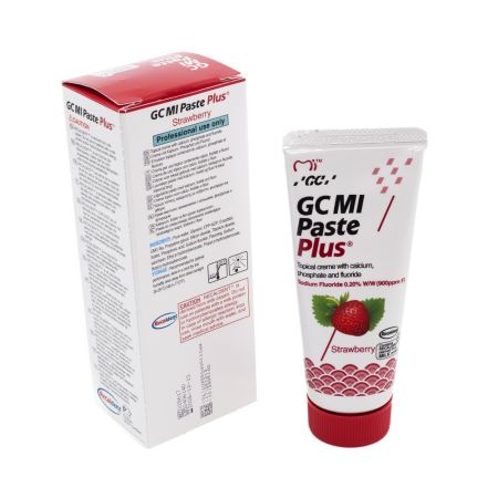 Crema dentara topica remineralizanta pe baza de apa cu aroma de capsuni Mi Paste Plus, 40 g, GC 654122