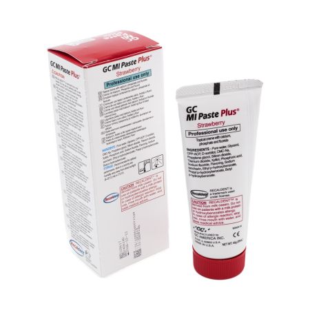 Crema dentara topica remineralizanta pe baza de apa cu aroma de capsuni Mi Paste Plus, 40 g, GC 654123
