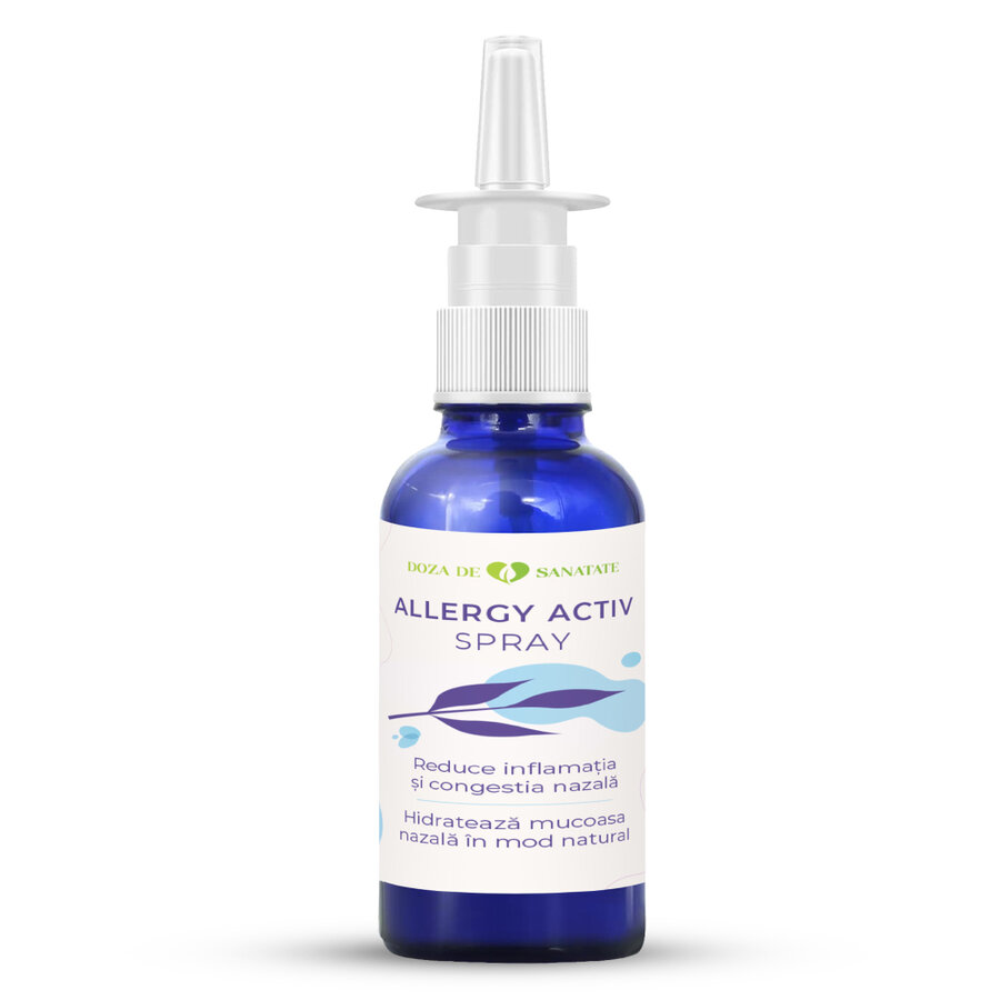 Spray nazal Alergy Activ, 50 ml, Doza de Sanatate : Farmacia Tei online