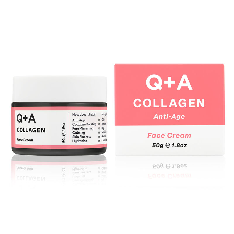 Crema de fata cu colangen Anti-Age, 50 g, Q+A