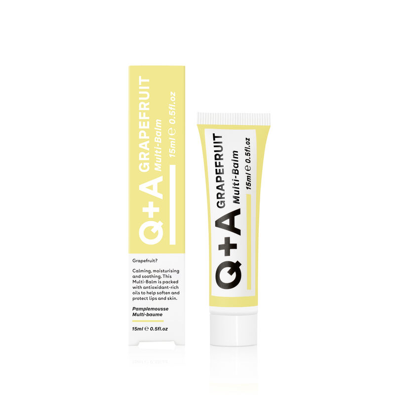 Balsam cu grapefruit pentru buze Multi-Balm, 15 ml, Q+A