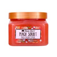 Exfoliant pentru corp Peach Sorbet, 510 g, Tree Hut