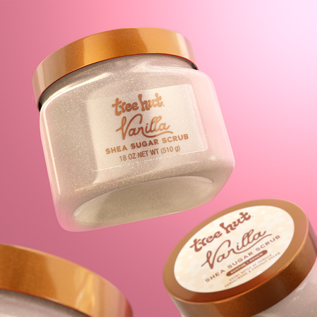 Exfoliant pentru corp Vanilla, 510 g, Tree Hut 724467