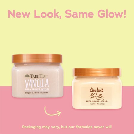 Exfoliant pentru corp Vanilla, 510 g, Tree Hut 724464