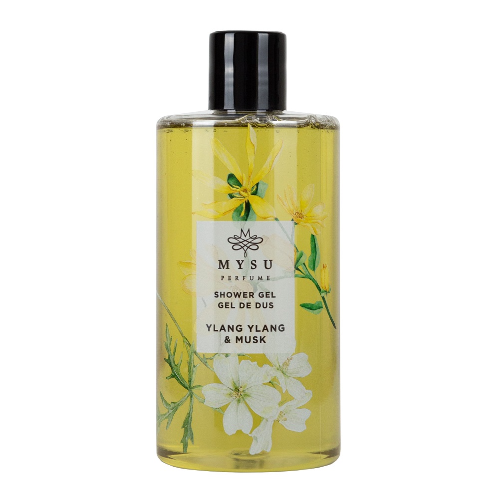 Gel de dus, YlangYlang & Musk, 350 ml, Mysu