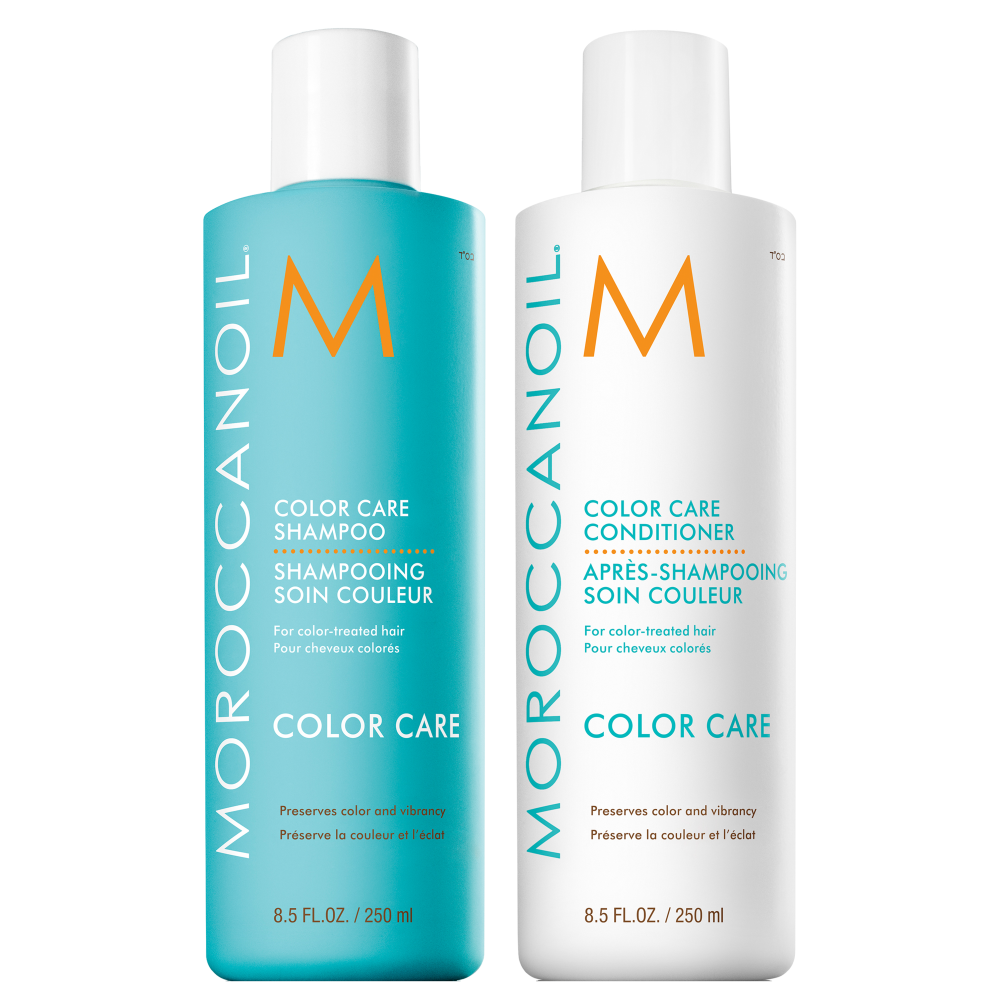 Pachet Sampon, 250 ml + Balsam, 250 ml Color Care, Moroccanoil