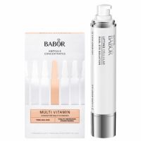 Pachet Fiole Multi Vitamin, 7 x 2 ml, Babor + Ser pentru ochi Lifting Cellular Dual, 2 x 15 ml, Doctor Babor