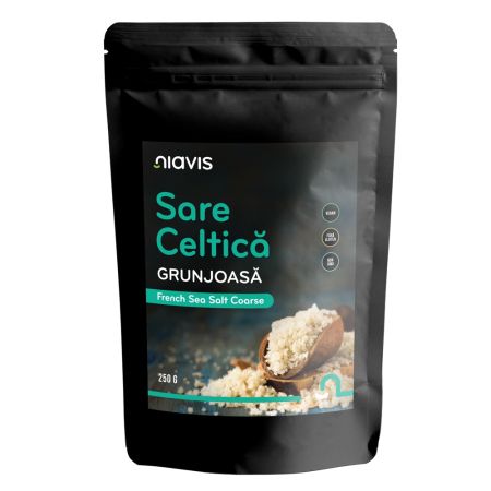 Sare celtica grunjoasa, 250 g, Niavis