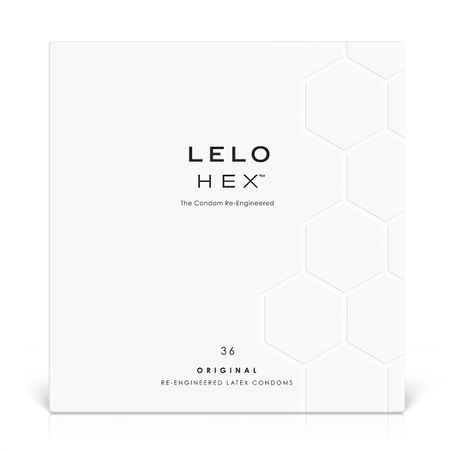Prezervative din latex natural Original, 36 bucati, Lelo Hex