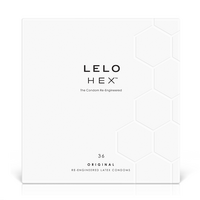 Prezervative din latex natural Original, 36 bucati, Lelo Hex