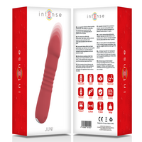 Vibrator extensibil June, Rosu, 1 bucata, Intense