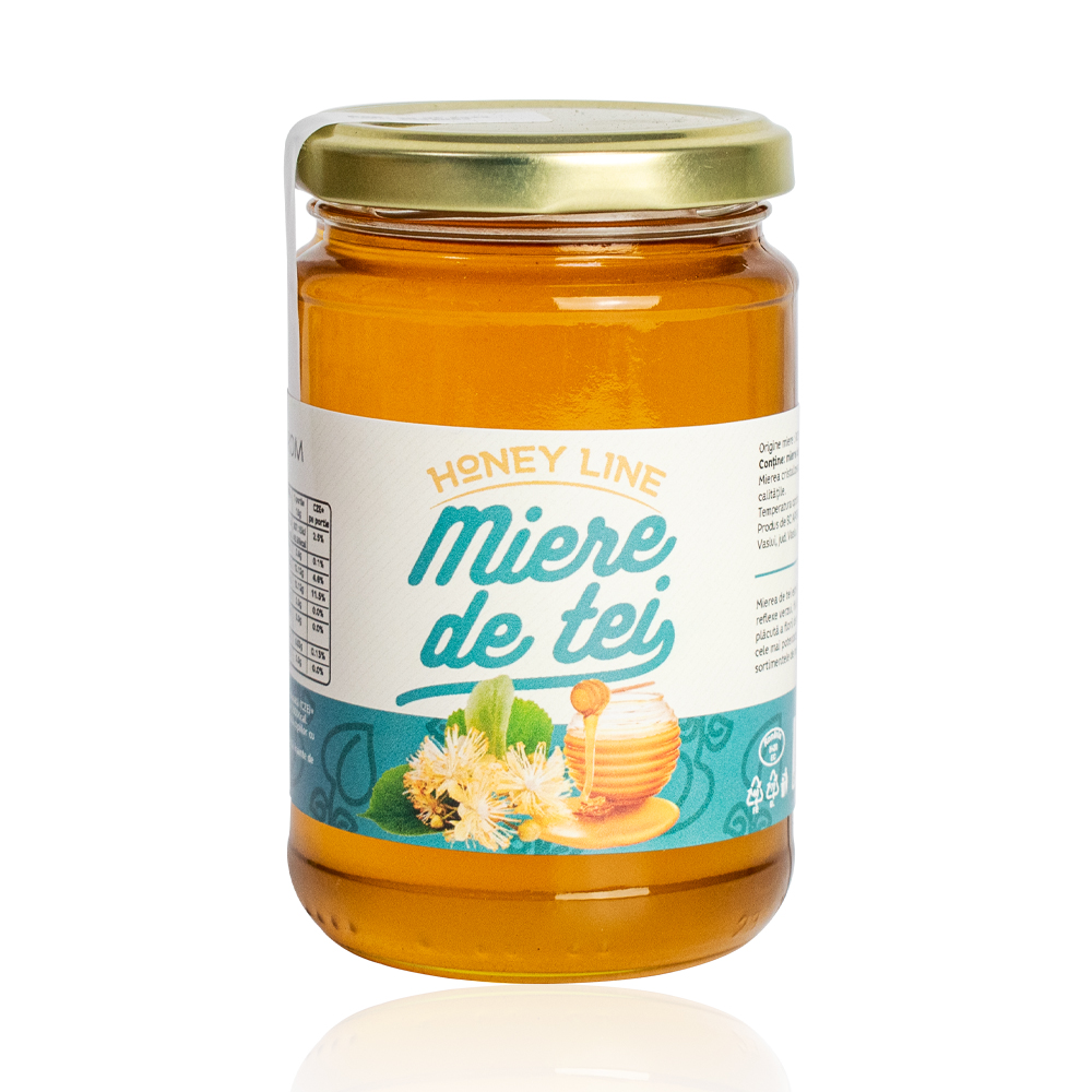 Miere de tei Honey Line, 400 g, Apisrom