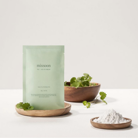 Masca modelatoare pentru fata cu Cica verde, 30 g, MixSoon 575393