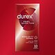 Prezervative Feel Ultra Thin, 10 bucati, Durex 606735