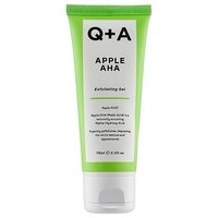 Gel exfoliant cu acid AHA si extract din mere, 75 ml, Q+A