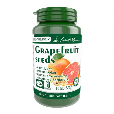 Grapefruit Seeds, 60 comprimate, Pro Natura