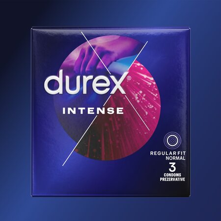 Prezervative Intense, 3 bucati, Durex 606743