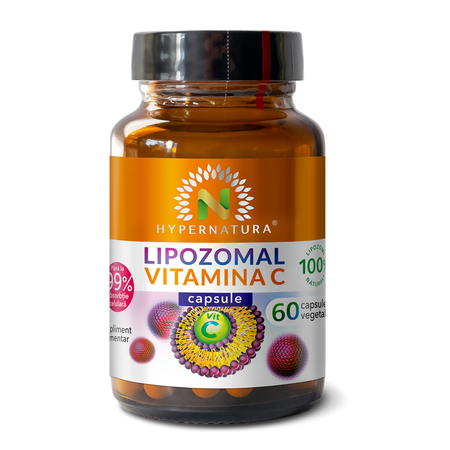 Lipozomal Vitamina C, 60 capsule, Hypernatura