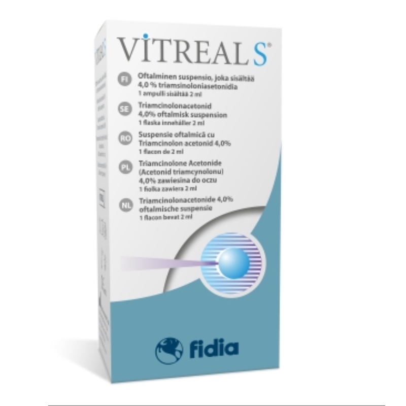 Suspensie oftalmica Vitreal S, 2 ml, Fidia Farmaceutici