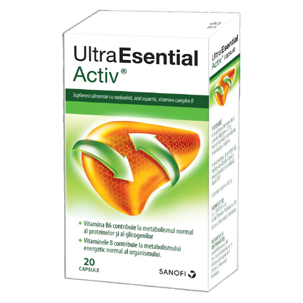 Ultra Esential Activ, 20 capsule, Sanofi 