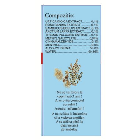Lotiune pentru masaj MaxFLUrex Lotion, 100 ml, Elidor 706713