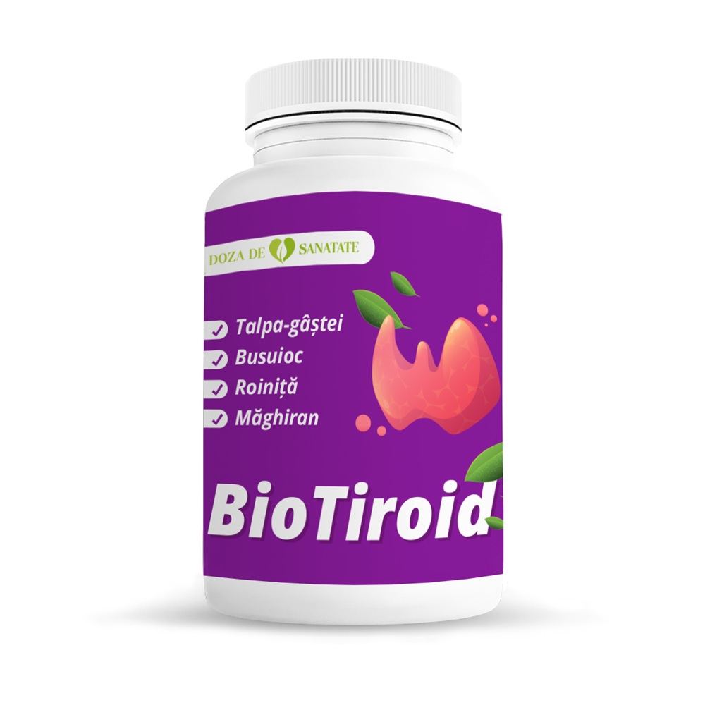 BioTiroid, 30 capsule, Doza de Sanatate