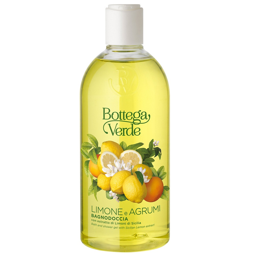 Gel de dus cu aroma de lamaie, 400 ml, Bottega Verde