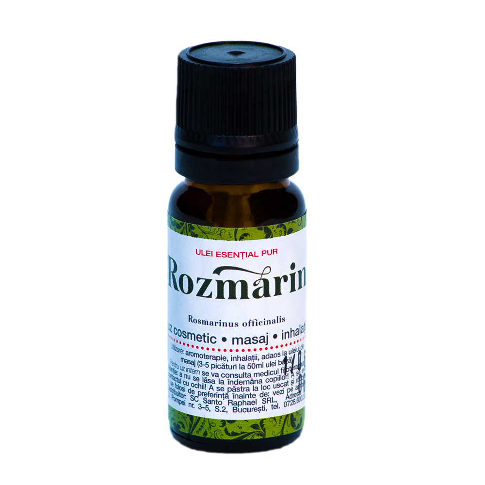 Ulei esential de Rozmarin, 10 ml, Steaua Divina