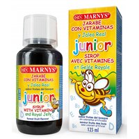 Sirop cu laptisor de matca si 12 vitamine pentru copii Junior Multivitamin, 125 ml, Marnys