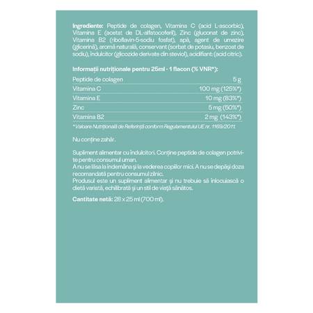 Fiole cu colagen Beauty Drink, 28 fiole buvabile, Belene 593084