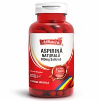 Aspirina Naturala, 100 mg Salicina, 30 capsule, AdNatura