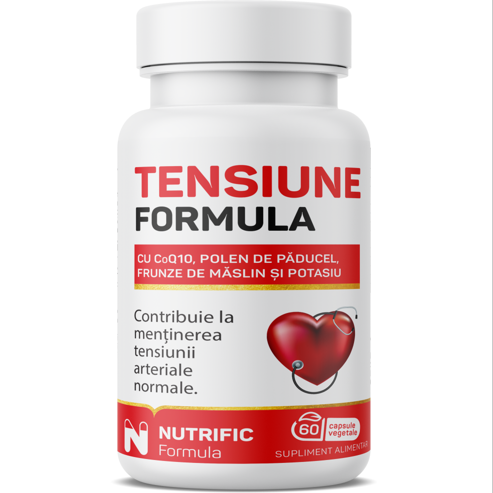 Tensiune Formula, 60 capsule, Nutrific