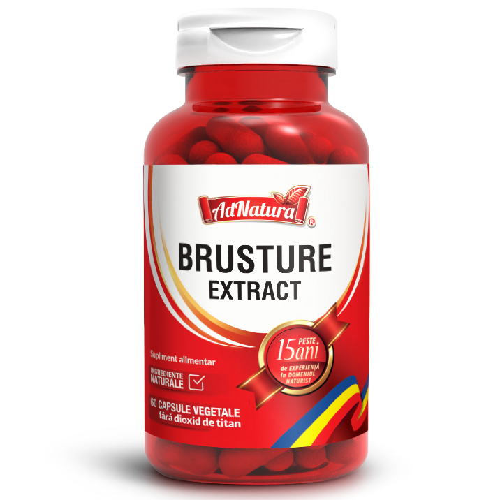 Brusture extract, 60 capsule, AdNatura