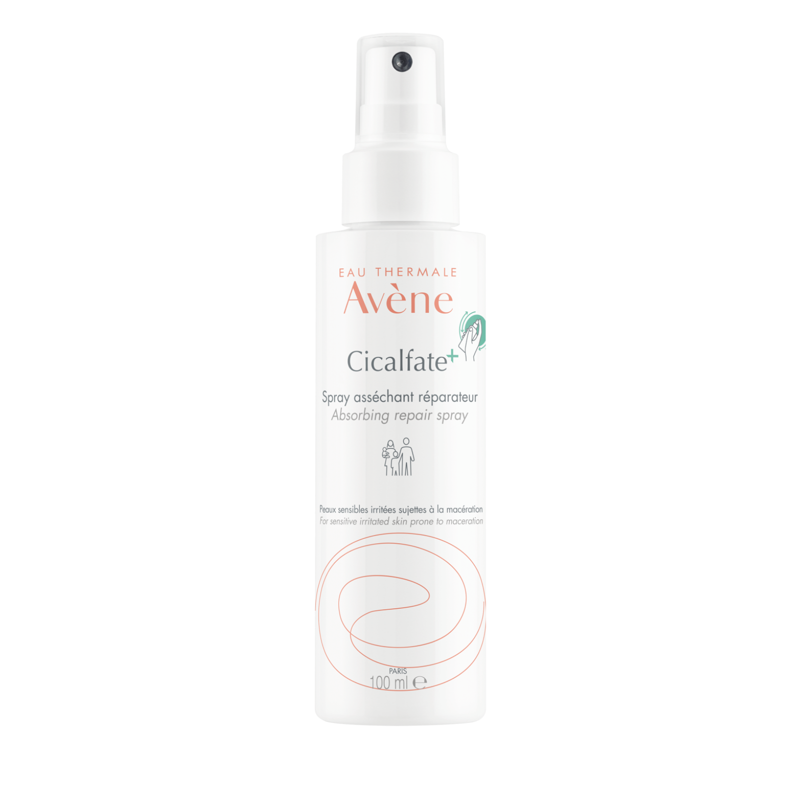 Spray reparator absorbant Cicalfate, 100 ml, Avene