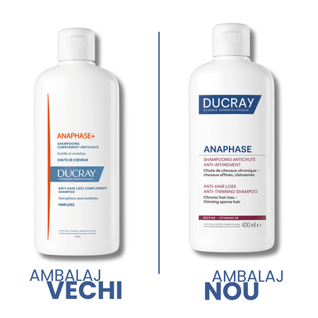 Sampon impotriva caderii parului Anaphase, 400 ml, Ducray 661621