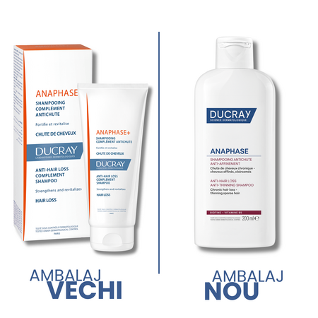 Sampon impotriva caderii parului Anaphase, 200 ml, Ducray 661605