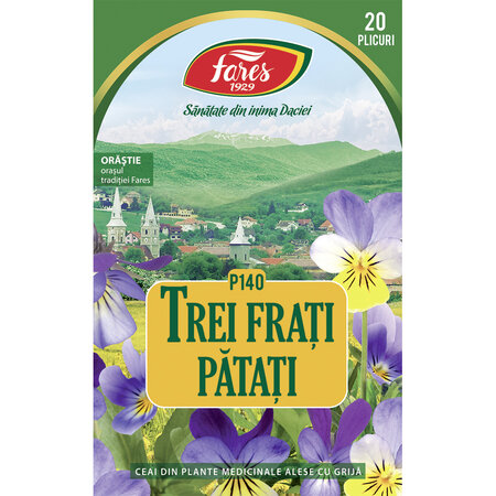 Ceai Trei Frati Patati P 140, 20 plicuri, Fares 618487