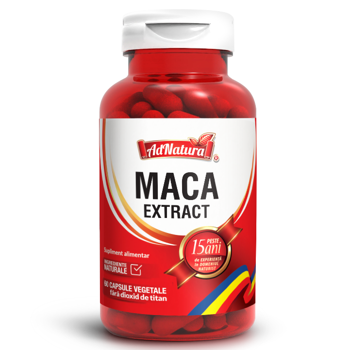 Maca extract, 60 capsule, AdNatura