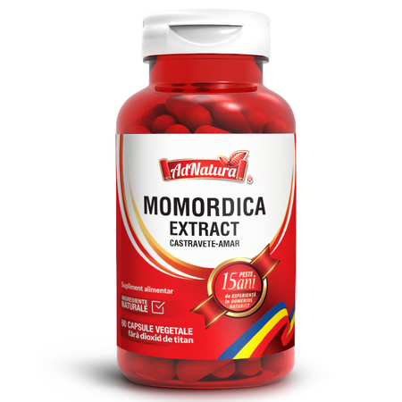 Momordica extract Castravete-Amar, 60 capsule, AdNatura