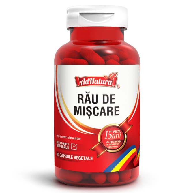 Rau de Miscare, 30 capsule, AdNatura