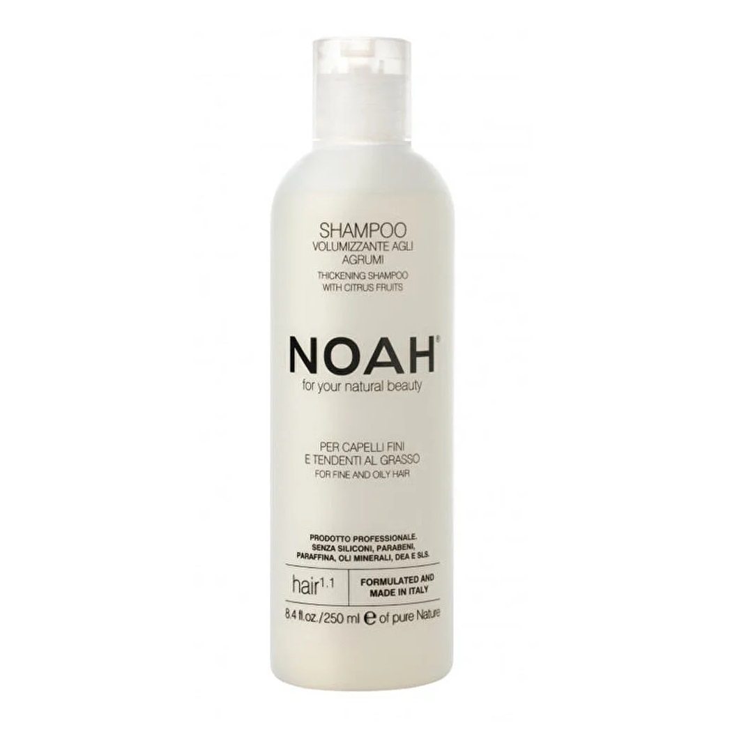 Sampon natural volumizant cu citrice pentru par fin si gras (1.1), 250 ml, Noah