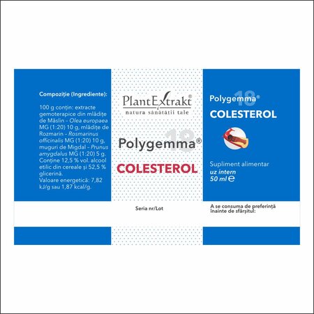 Polygemma 18, Colesterol, 50 ml, Plant Extrakt 732043