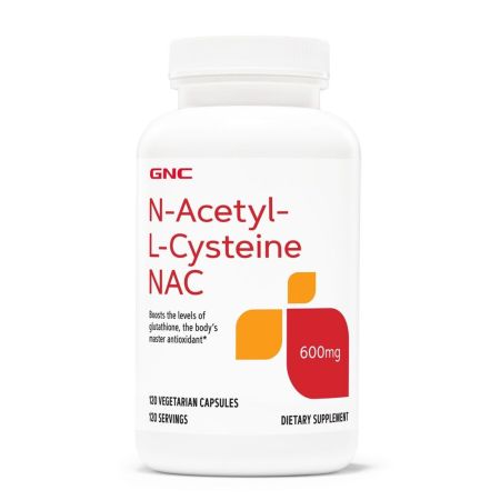 N-Acetyl-L-Cysteine NAC, 600 mg, 120 capsule, GNC